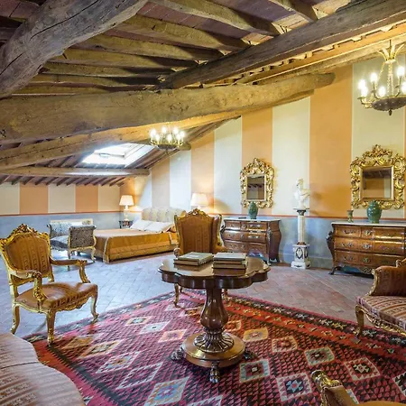 Elegant Hillside With Panoramic Views Капаннори